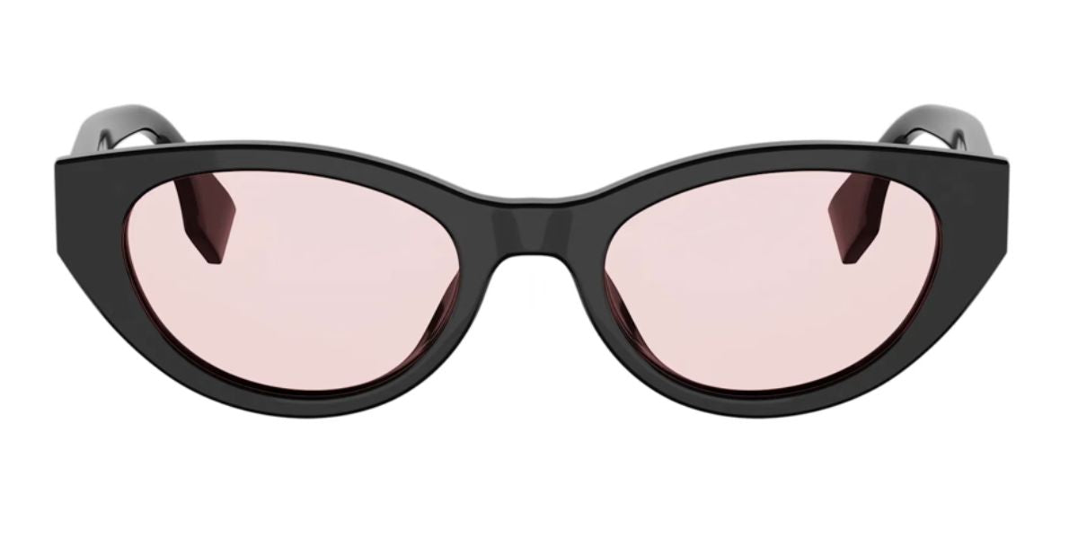 Fendi Lettering FE40209I 01Y Sunglasses