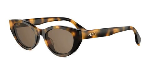 Fendi Lettering FE40209I 52E Sunglasses