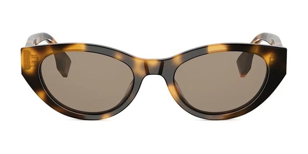 Fendi Lettering FE40209I 52E Sunglasses