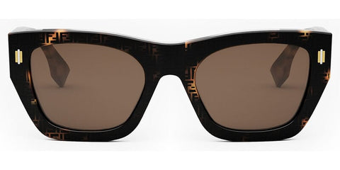 Fendi Roma FE40100I 55E Sunglasses