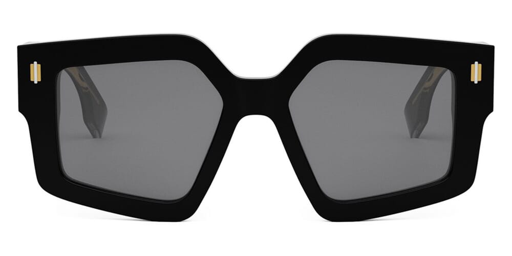 FENDI ノースリーブポロシャツ イタリア製 FENDI (フェンディ) メンズ ポロシャツ 半袖 総柄ロゴ ニット シャツ