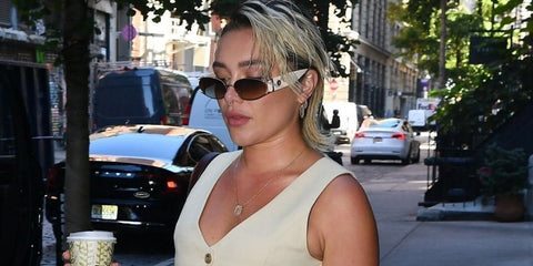 Linda Farrow Shelby LFL1157 C3 Sun - As Seen On Florence Pugh & Leigh-Anne Pinnock