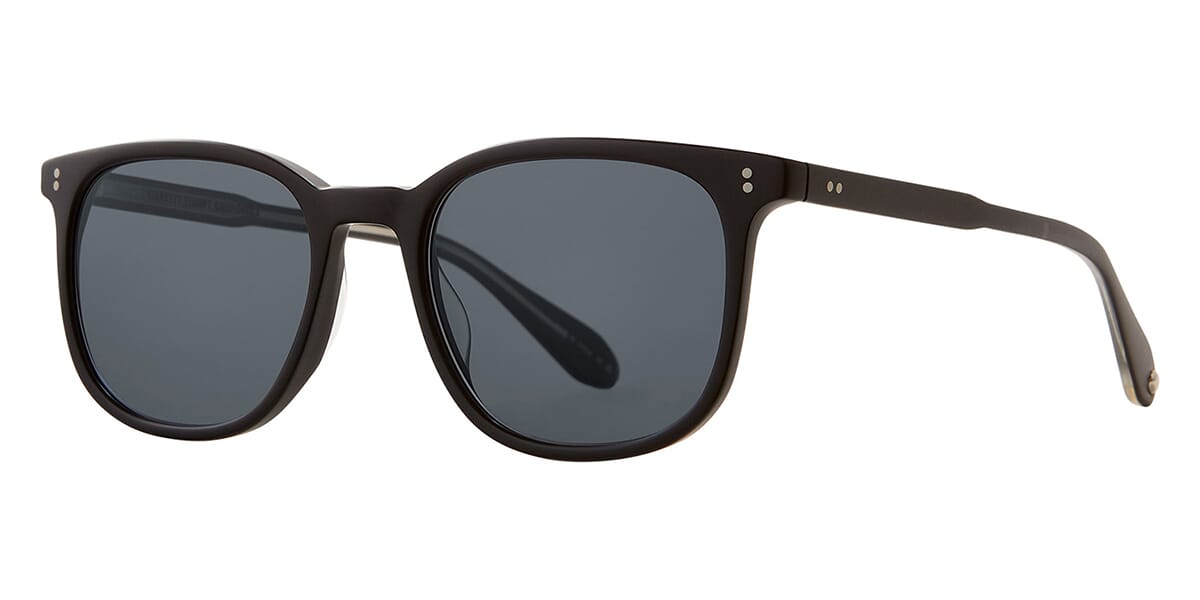 Garrett Leight Bentley 2036 MBK/NVY Polarised Sunglasses