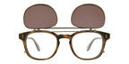 Garrett Leight Langley Clip 5156 ATG/BOR Flip-Up Clip On Clip-On