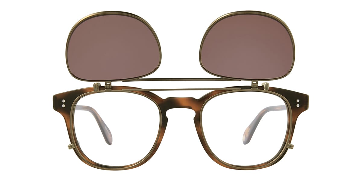 Garrett Leight Langley Clip 5156 ATG/BOR Flip-Up Clip On Clip-On