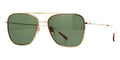 Garrett Leight Mr. Leight Novarro S ML4024 12KG-MPL/GRN Limited Edition Sunglasses