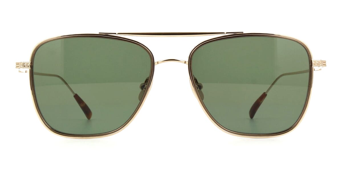 Garrett Leight Mr. Leight Novarro S ML4024 12KG-MPL/GRN Limited Edition Sunglasses