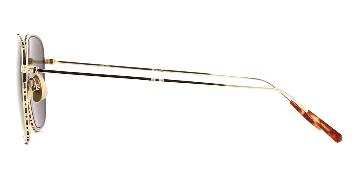 Garrett Leight Mr. Leight Novarro S ML4024 12KG-MPL/GRN Limited Edition Sunglasses