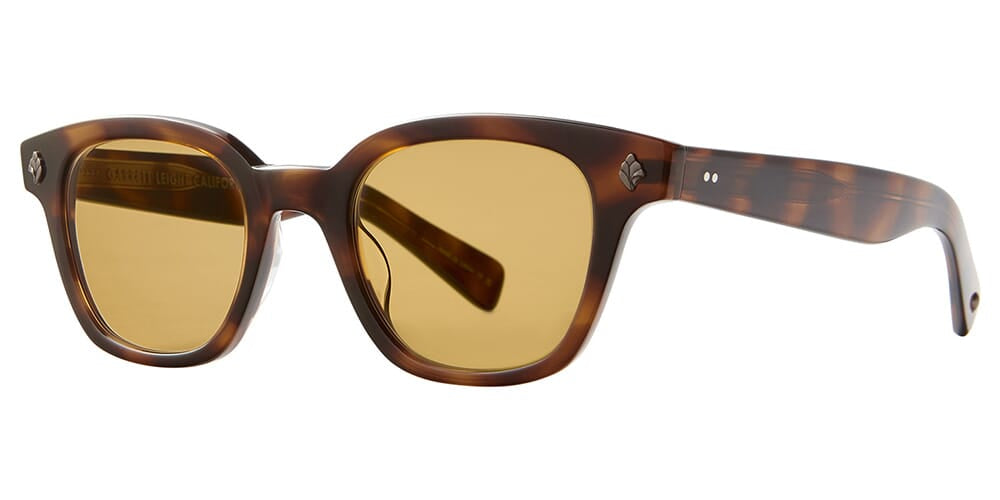 Garrett Leight Naples 2084 SPBRNSH/PMP Sunglasses