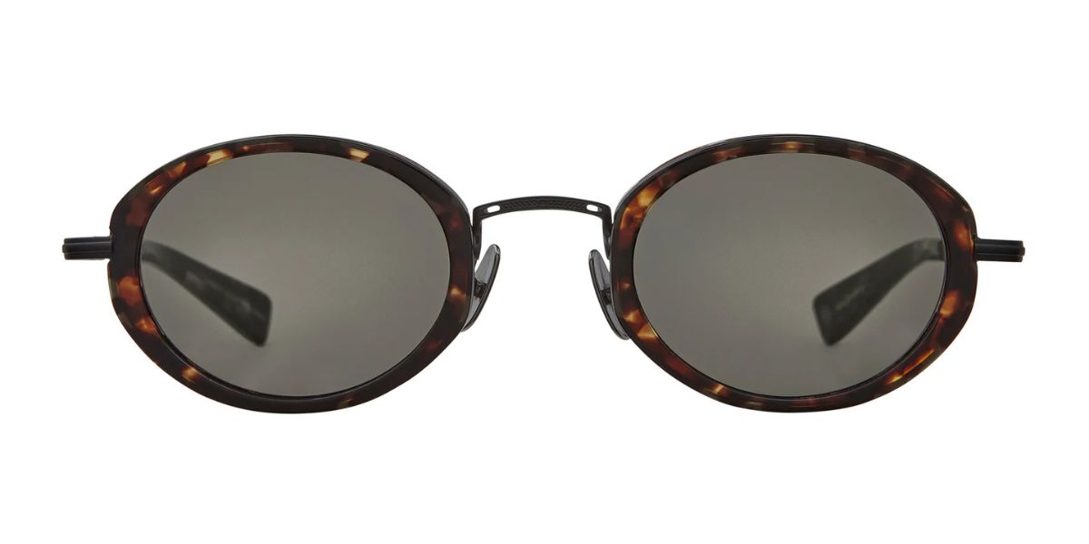 Garrett Leight Sun Alper 4077 AGT-MBK/ASH