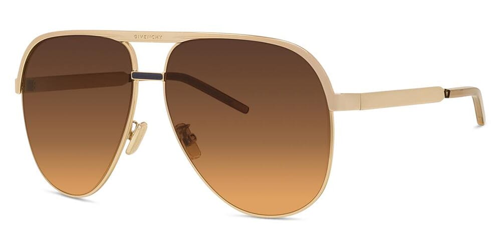 GIVENCHY アビエーターサングラス Givenchy GV40117U 30F Sunglasses - US