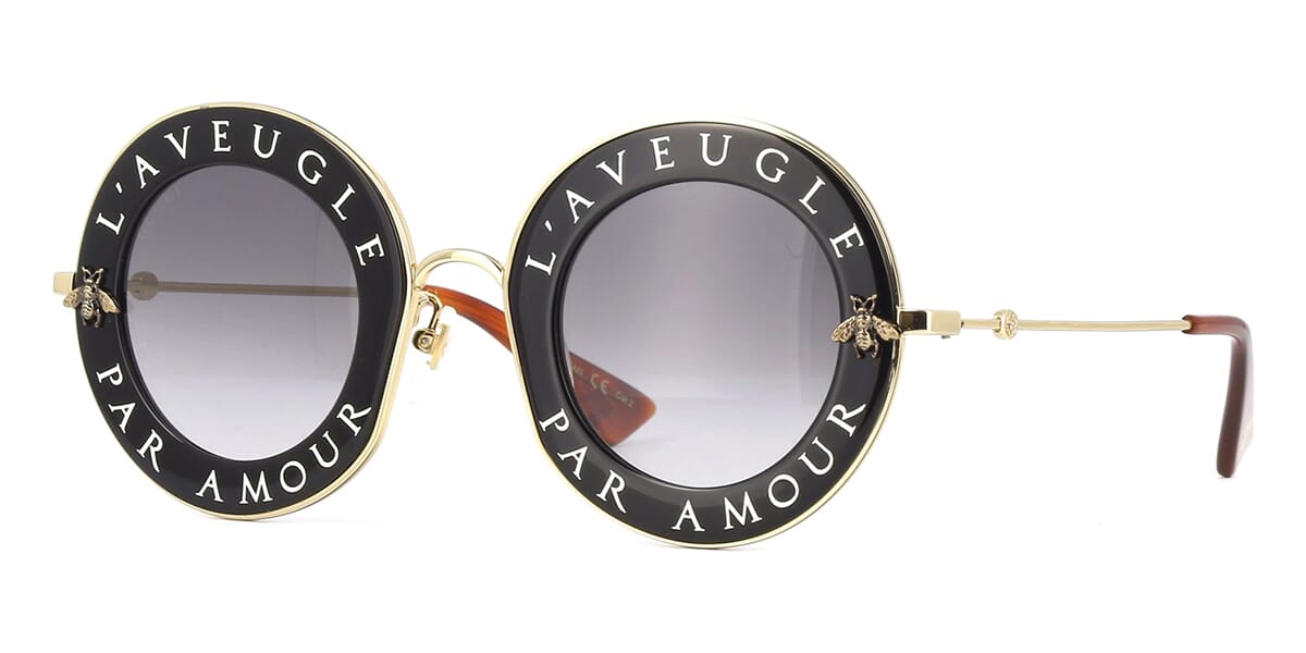 Gucci GG0113S 001 Sunglasses