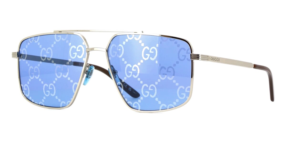 Gucci Blue Ladies Sunglasses GG0106S01156 | Sunglasses, Sunglasses women, Gucci  sunglasses