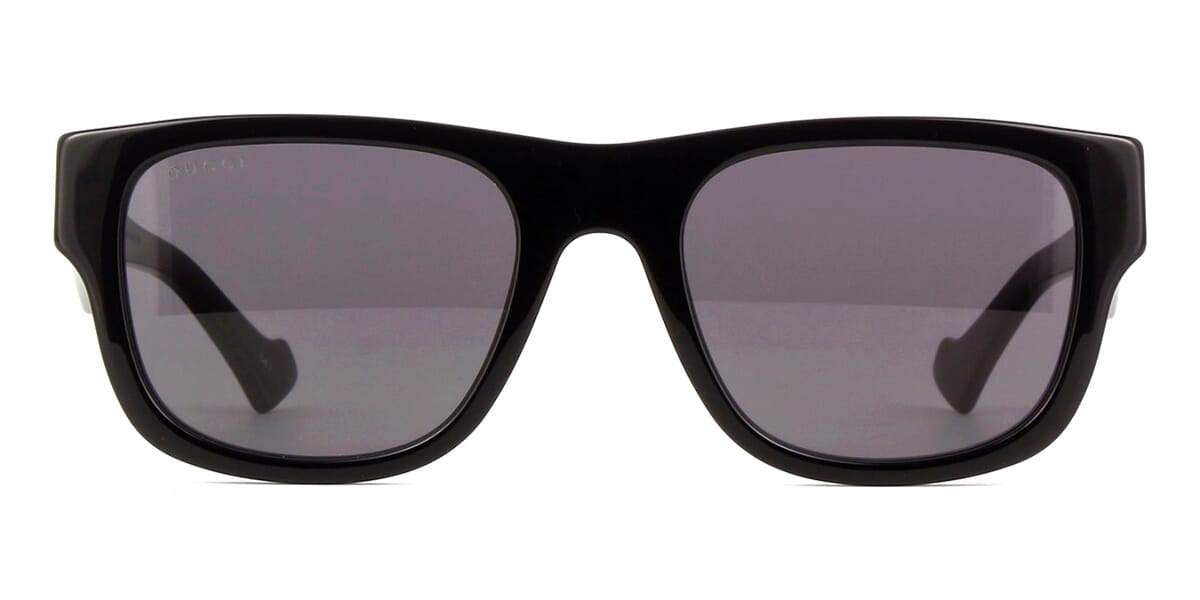 Gucci GG1460S 56 Grey & Black Sunglasses | Sunglass Hut Australia