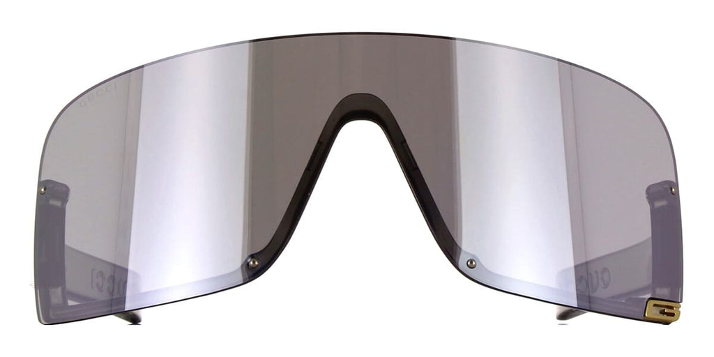 New, GUCCI Sunglasses GG1637S 002 Authentic NEW GUCCI GG1637S 002 OVERSIZED SILVER MASK WOMEN SUNGLASSES  main image 2