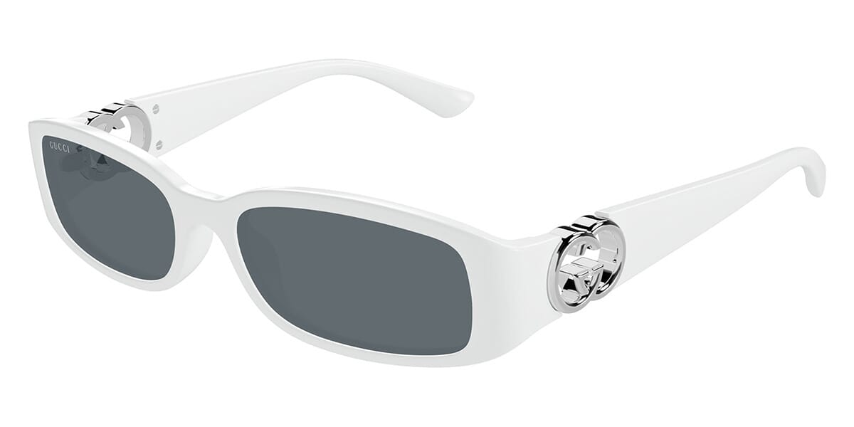 Gucci GG1661S Sunglasses 003 White 54mm