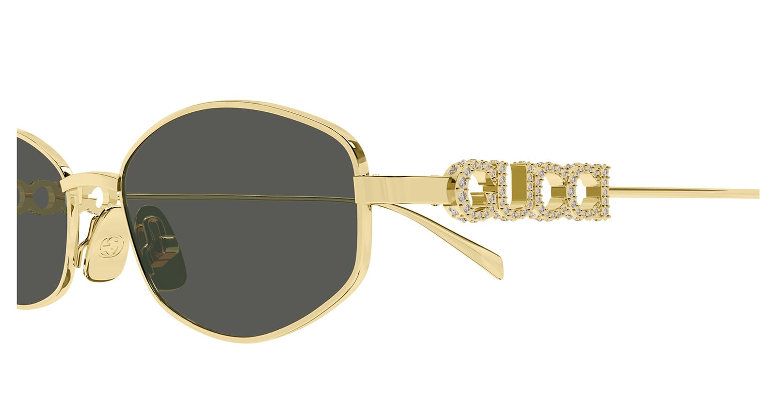 GUCCI オハルフレムサンクラス GG1802S 001 Gucci GG1802S 001 Sunglasses - US