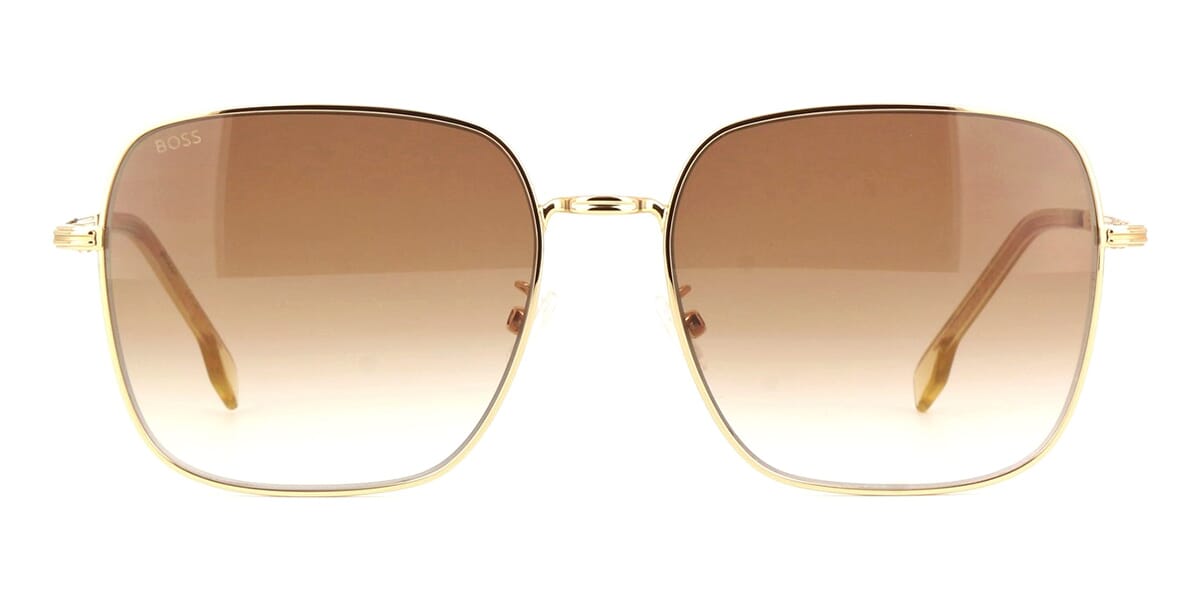 Hugo boss 2025 gold frame sunglasses