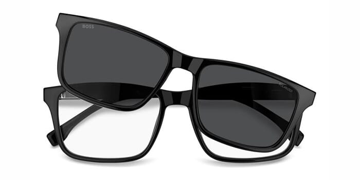 Hugo Boss 1896/C 807 with Magnetic Clip On Polarised Glasses