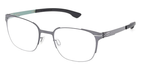 ic! Berlin Alfie Shiny Aubergine and Malachite Green Glasses