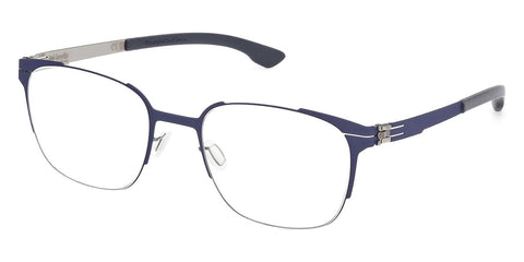 ic! Berlin Alfie Blue Shiny Graphite Glasses