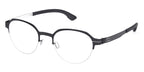 ic! Berlin Ari Small Black with Off White Valley Glasses