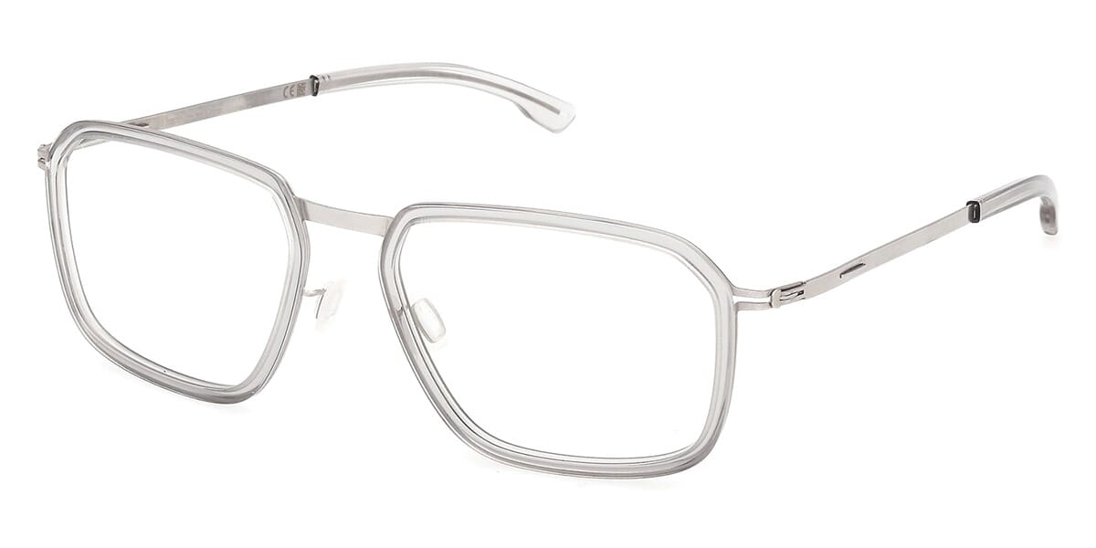 ic! Berlin Avery Rough Sky Grey Glasses