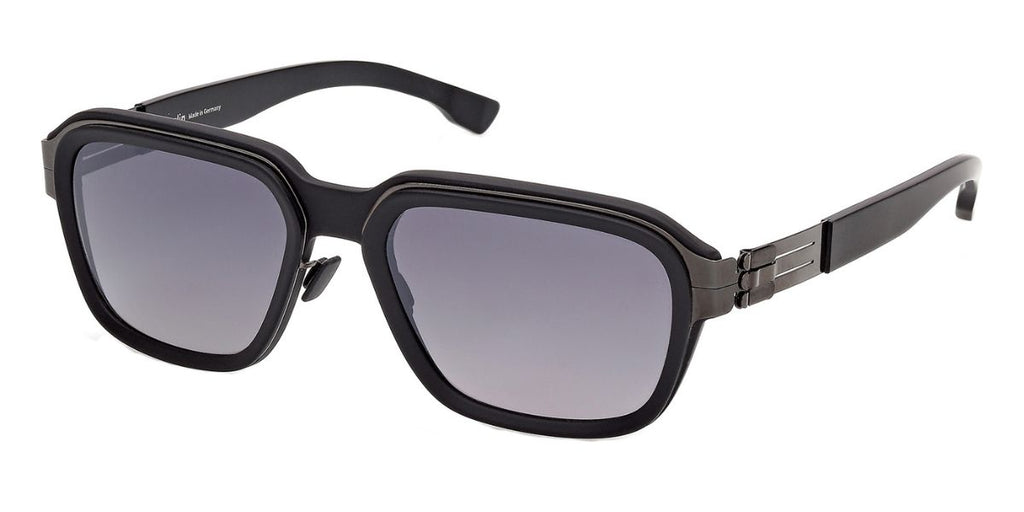 ic! berlin Bogart Gunmetal Black