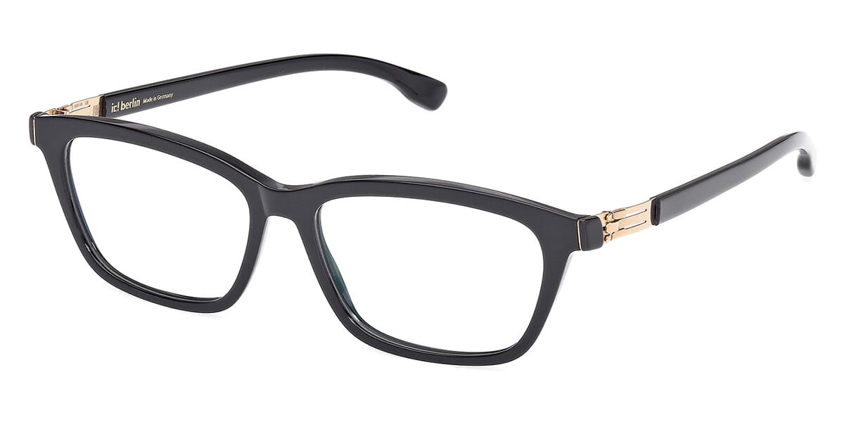 ic! Berlin Cynthia Black with Rose Gold Glasses