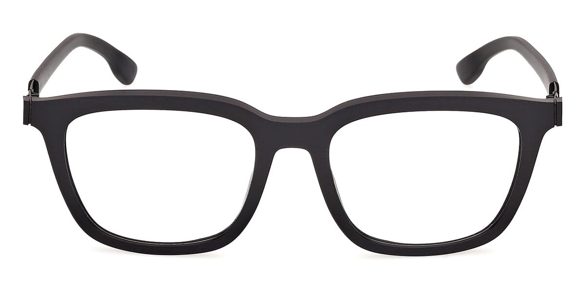 ic! Berlin Drew Rough Black Glasses