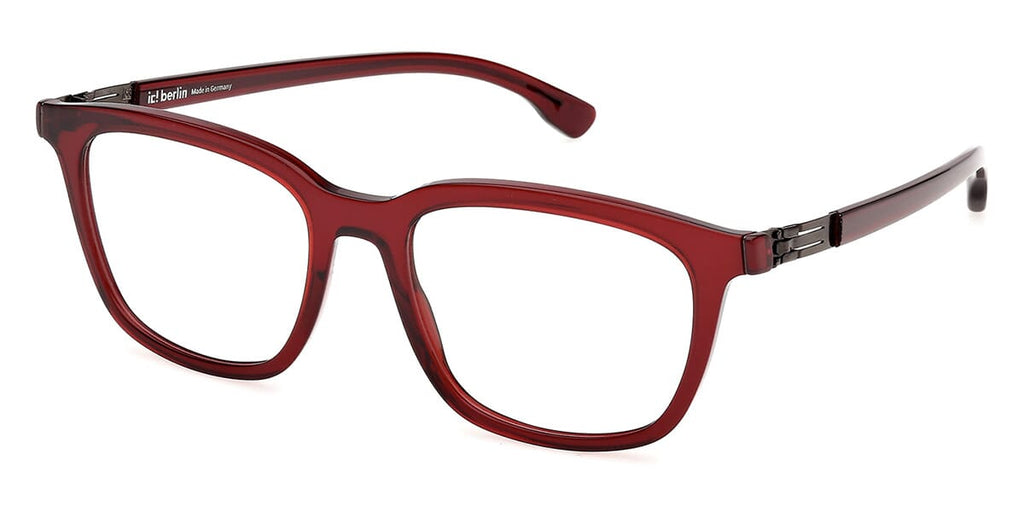 ic! Berlin Drew Maroon with Gunmetal Glasses
