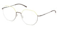 ic! Berlin Dua Custard Yellow with Shiny Graphite Pop Glasses