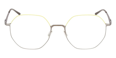 ic! Berlin Dua Custard Yellow with Shiny Graphite Pop Glasses