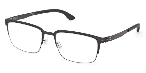 ic! berlin メガネ ブラック ic! Berlin Emmett Black Glasses - US