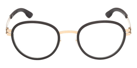ic! Berlin Gallium Black with Rose Gold Glasses