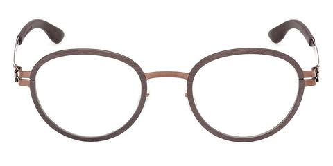 ic! Berlin Gallium Teak with Shiny Copper Glasses