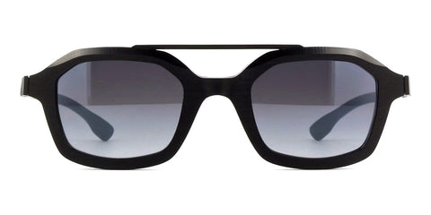 ic! berlin Graham Matte Black Sunglasses