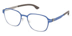 ic! Berlin Inko Mondrian Blue with Shiny Graphite Glasses