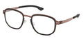 ic! Berlin Iridium Shiny Copper Black Glasses