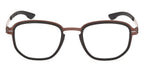ic! Berlin Iridium Shiny Copper Black Glasses