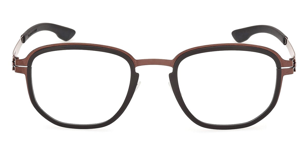 ic! Berlin Iridium Shiny Copper Black Glasses