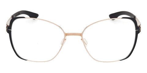 ic! Berlin Irine Black Sides with Rose Gold Glasses