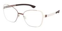 ic! berlin Irine White Sides with Shiny Copper