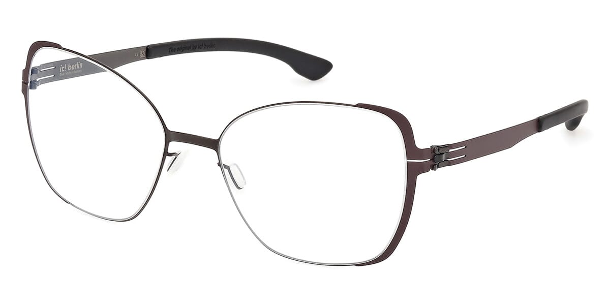 ic! Berlin Irine Bordeaux Sides with Gunmetal Glasses