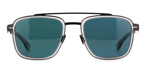 ic! berlin Jacob Gunmetal and Sky Grey with Atlantis Sunglasses