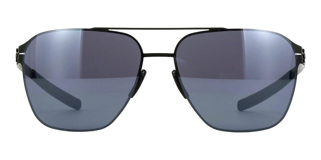 Ic! berlin Jonathan I Large Black Sunglasses - US