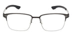 ic! Berlin Kenny Gunmetal Glasses
