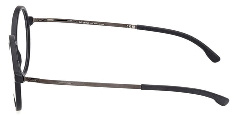 ic! Berlin Leela Matte Black with Gunmetal Glasses