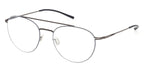 ic! Berlin Lev Graphite and Taubenblau Circle Glasses