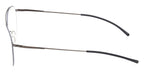 ic! Berlin Lev Graphite and Taubenblau Circle Glasses